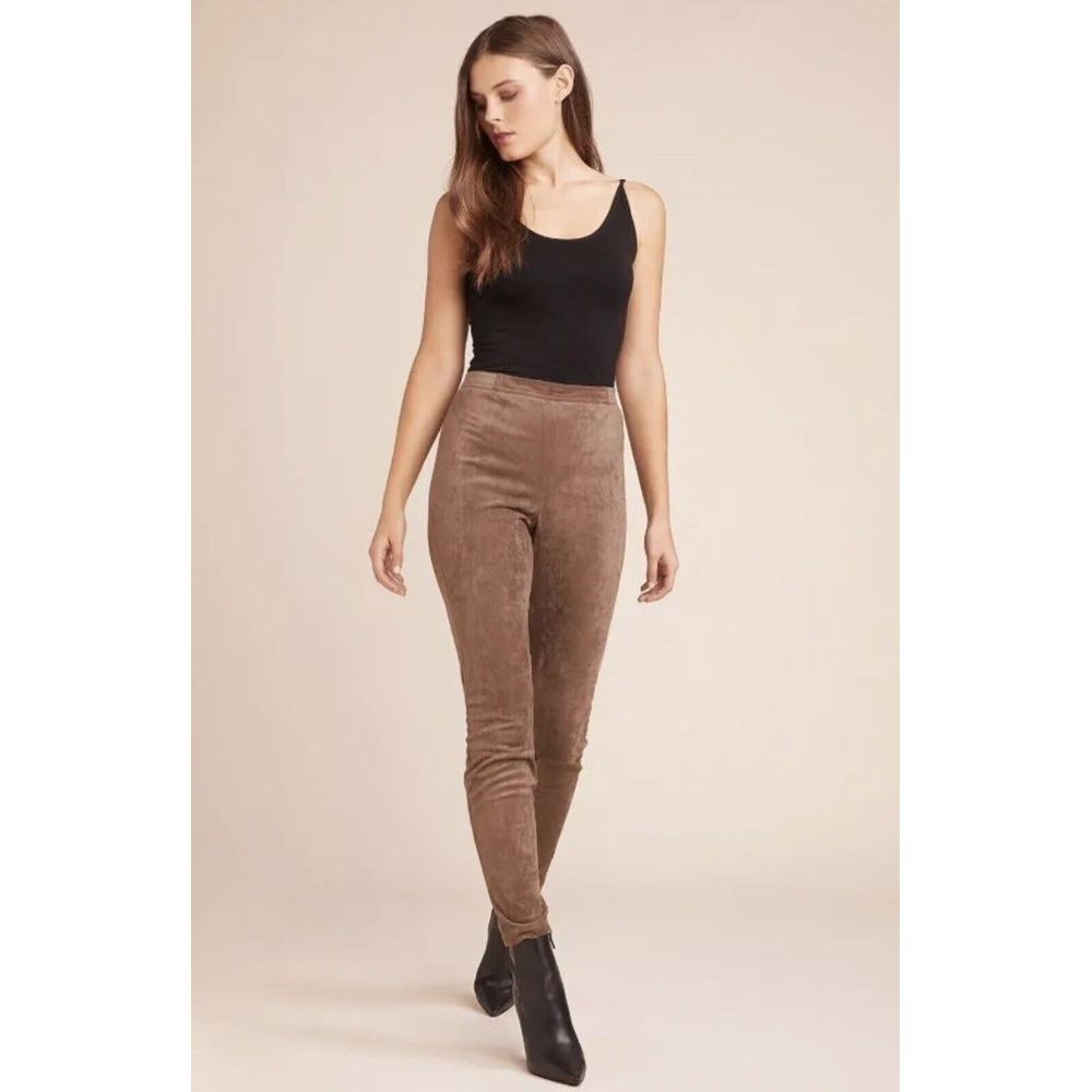 BB‎ Dakota Women's Brown Faux Suede Leggings Size XS